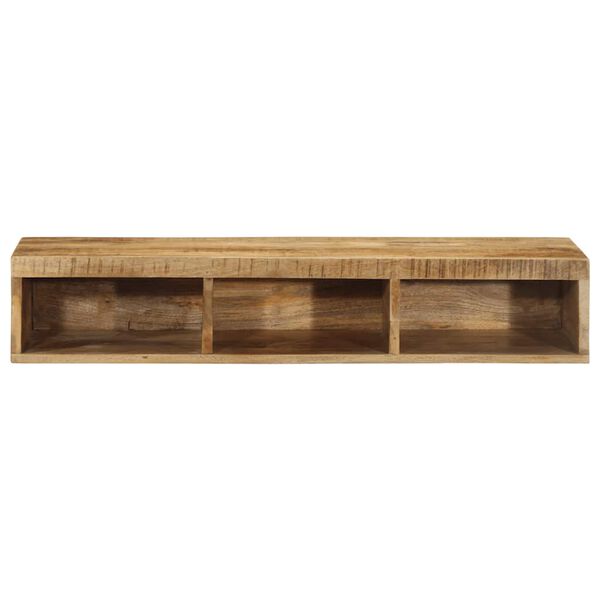 vidaXL TV-Wandschrank 100x30x19 cm Raues Mangoholz