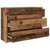 vidaXL Sideboard Altholz-Optik 100x35x76 cm Holzwerkstoff