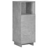 vidaXL Badezimmerschrank Betongrau 36,5 x 38 x 95 cm Holzwerkstoff