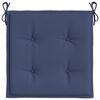 vidaXL Palettenkissen 4 Stk. Marineblau 50x50x4 cm Oxford-Gewebe