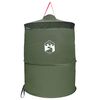 vidaXL Pop-up Toilette Zelt mit Aufh&auml;ngeseil Gr&uuml;n 97 x 126 cm