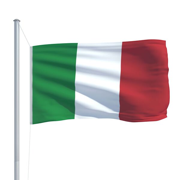 vidaXL Flagge Italiens 90 x 150 cm
