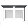 vidaXL Pavillon mit Ausziehbarem Dach 4x3x2,3 m Anthrazit 180 g/m&sup2;