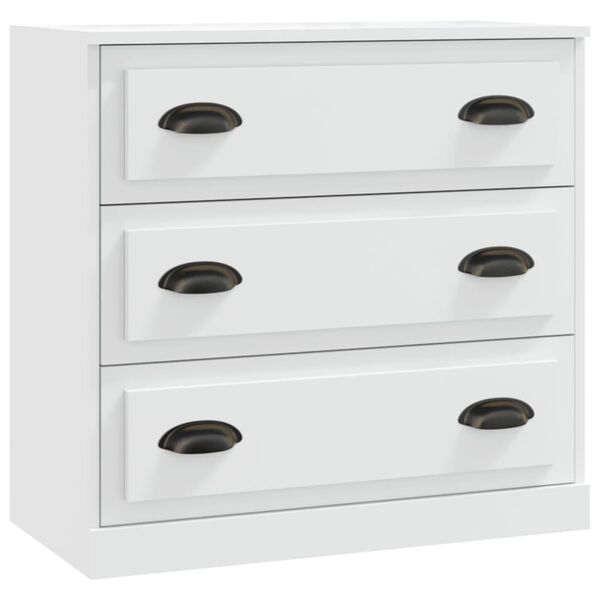 vidaXL Sideboard Weiß 70x35,5x67,5 cm Holzwerkstoff