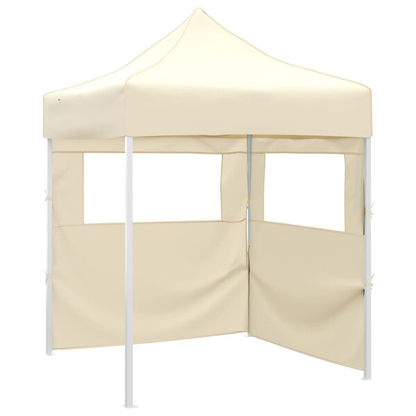 vidaXL Party-Zelt Creme 200 x 200 x 315 cm Oxford-Stoff