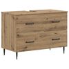 vidaXL Waschbeckenschrank HAARLEM Artisan-Eiche 82 x 41 x 58,5 cm