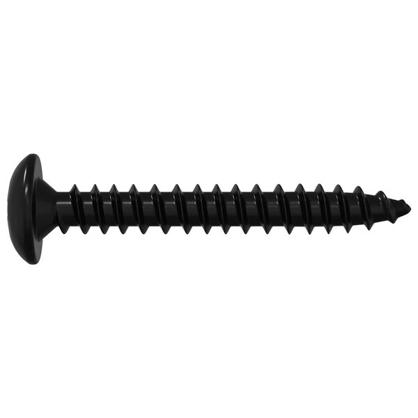 vidaXL Gewindeschneider Nagel 12 pcs Schwarz M4 x 28 mm Stahl