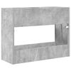 vidaXL Sonnenschirmhalter Beton Grau 65 x 24 x 50 cm Holzwerkstoff