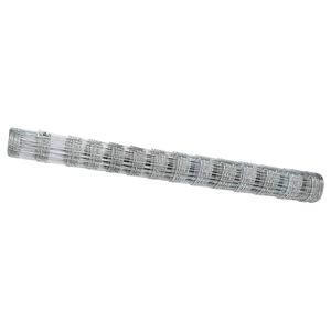vidaXL Wildzaun Feuerverzinkt 1000 x 140 x 0.18 cm Eisen