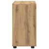 vidaXL Badezimmerschrank-Set TULUM Artisan-Eiche 60 x 34 x 63 cm