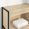 vidaXL B&uuml;cherregal Sonoma 80 x 30 x 155 cm Holzwerkstoff