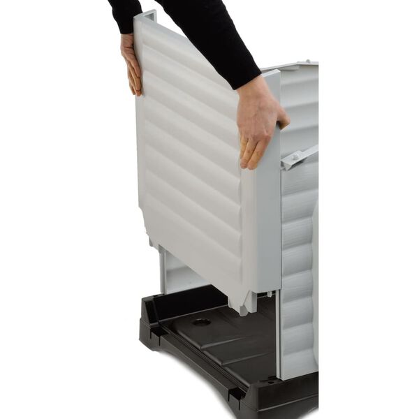 Ferplast Hundeh&uuml;tte Dogvilla 60 58x48x44 cm Grau