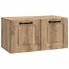 vidaXL Wandmontierter TV-Schrank Artisan-Eiche 59,5 x 31 x 30 cm