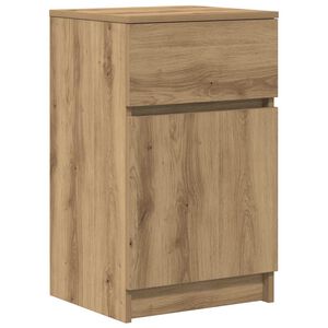 vidaXL Nachttisch Artisan-Eiche 39x35x65 cm Holzwerkstoff