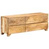 vidaXL TV-Schrank Massivholz Mango 110x30x40 cm