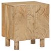 vidaXL Handgefertigter Nachttisch Teakbraun 40 x 30 x 45 cm