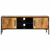 vidaXL TV-Schrank 110x35x40 cm Massivholz Mango