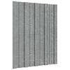 vidaXL Dachpaneel 36 pcs Silber 60 x 45 cm Verzinkter Stahl