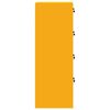 vidaXL Aktenschrank mit Schubladen 2 pcs Senfgelb 44 x 50 x 106,5 cm