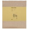 vidaXL Tischdecke 5 stk. Rechteckig Beige 110 x 160 cm