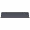 vidaXL Schwebendes Regal 4 pcs Anthrazit 30 x 18 x 2,5 cm Stahl