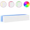 vidaXL TV-Wandschr&auml;nke mit LED-Leuchten 2 Stk. Wei&szlig; 80x35x31 cm
