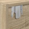 vidaXL TV-Schränke 2 Stk. Sonoma-Eiche 60x31x25,5 cm Holzwerkstoff
