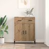 vidaXL Sideboard Artisan-Eiche 69,5 x 34 x 90 cm Holzwerkstoff