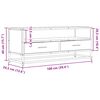 vidaXL TV-Schrank R&auml;uchereiche 100x34,5x40 cm Holzwerkstoff und Metall