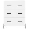 vidaXL Highboard Wei&szlig; 69,5x34x180 cm Holzwerkstoff