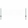 vidaXL Sechseckzaun mit Pfosten 100 x 0,5 m PVC-beschichteter Stahl