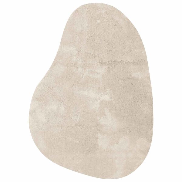 vidaXL Bereichsteppiche HUARTE Beige 120 x 170 cm Polyester