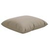 vidaXL Sofakissen 4 Stk. Taupe 60x60 cm Stoff