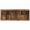 vidaXL LED-Sideboard Altholz 181,5 x 37 x 67 cm Holzwerkstoff