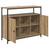 vidaXL Sideboard Artisan-Eiche 100 x 35 x 80 cm Holzwerkstoff