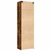 vidaXL Hochschrank Räuchereiche 70x42,5x225 cm Holzwerkstoff