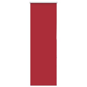 vidaXL Verdunkelungsrollo Rot 60x130 cm Stoffbreite 55,7 cm Polyester