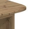 vidaXL Konsolentisch Artisan-Eiche 93 x 40 x 75 cm Holzwerkstoff