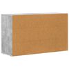 vidaXL Sideboard Beton Grau 100 x 35 x 59 cm Holzwerkstoff