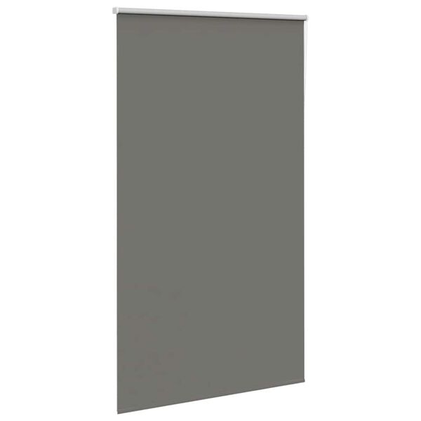 vidaXL Verdunkelungsrollo Grau 120x230cm Stoffbreite 116,6cm Polyester