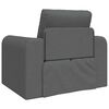 vidaXL Klappsofa Bett Dunkelgrau 98 x 71 x 83 cm Stoff