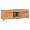 vidaXL TV-Schrank 100&times;30&times;35 cm Massivholz Teak
