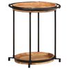vidaXL Beistelltisch &Oslash;55x60 cm Massivholz Akazie