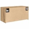 vidaXL Bad-Wandschrank Artisan-Eiche 60x25x30 cm Holzwerkstoff