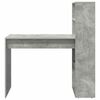 vidaXL Schreibtisch Beton Grau 113 x 54 x 120 cm Holzwerkstoff