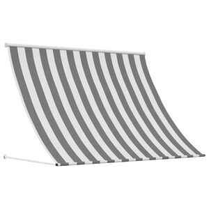 vidaXL Markise Anthrazit und Wei&szlig; 350 x 150 cm