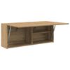 vidaXL Bad-Wandschrank Artisan-Eiche 100x25x40 cm Holzwerkstoff