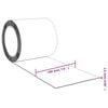 vidaXL T&uuml;rvorhang Transparent 200x1,6 mm 10 m PVC