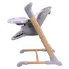 Bo Jungle 2-in-1 Schaukel-Hochstuhl Holz Grau