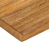 vidaXL Tischplatte mit Baumkante 120x30x2,5 cm Massivholz Mango